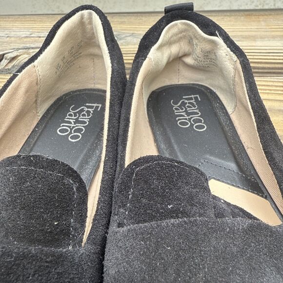 Franco Sarto Persia Loafers, Black Suede, Women's 8.5 - Picture 7 of 7